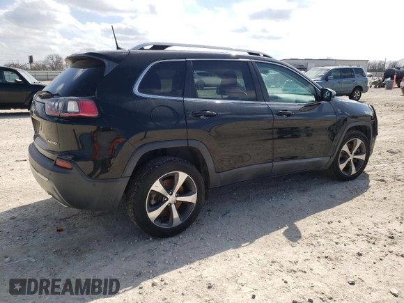 2019 Jeep Cherokee Limited with VIN 1C4PJLDX0KD144244, listed as a Copart auction lot 44028935 with 43,777 mi miles and Clean title. Bid and sale history available at DreamBid. Image 3.