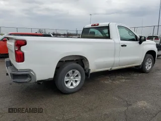 2019 Chevrolet Silverado 1500 Work Truck with VIN 3GCNWAEFXKG193103, listed as a Copart auction lot 50918245 with 53,995 mi miles and Salvage Title. Bid and sale history available at DreamBid. Image 3.