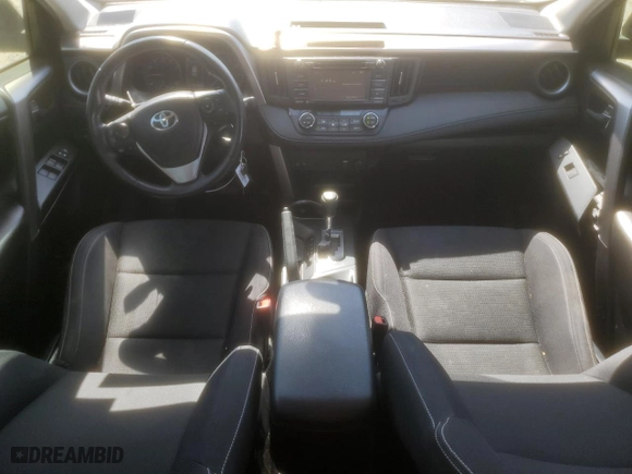 2017 Toyota RAV4 XLE with VIN JTMWFREV8HJ709301, listed as a Copart auction lot 48568835 with 137,196 mi miles and Salvage Title. Bid and sale history available at carsss.com. Image 8.