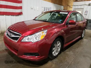2012 Subaru Legacy 2.5i Premium with VIN 4S3BMCC67C3040514, listed as a Copart auction lot 50592645 with 61,207 mi miles and Salvage Title. Bid and sale history available at carsss.com. Image 1.