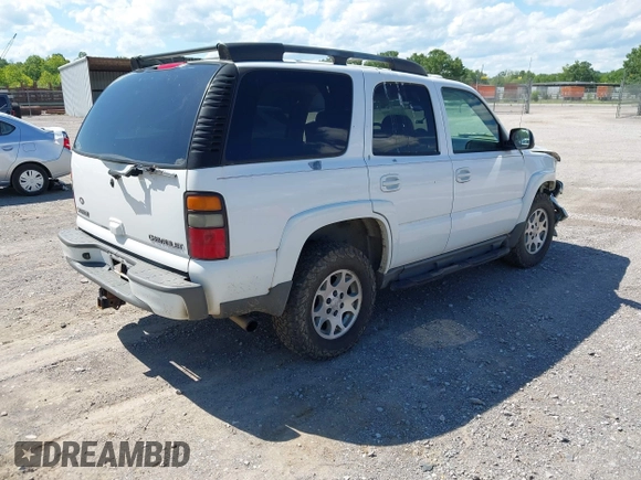 2005 Chevrolet Tahoe Z71 z VIN 1GNEK13TX5R202172, wystawiony jako IAAI lot #42330565 z przebiegiem 259 191 mil mil oraz . Historia ofert i sprzedaży dostępna na DreamBid. Obrazek 4.