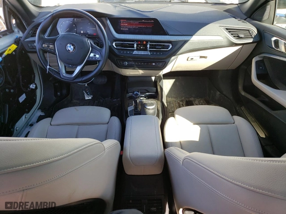 2021 BMW 2 Series 228i xDrive with VIN WBA73AK08M7H14464, listed as a Copart auction lot 46280975 with 25,729 mi miles and Salvage Title. Bid and sale history available at carsss.com. Image 8.