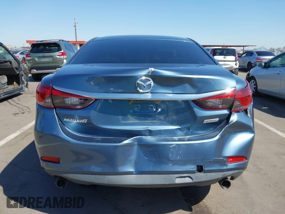 2015 Mazda Mazda6 i Sport with VIN JM1GJ1U55F1223886, listed as a IAAI auction lot 41980464 with 120,146 mi miles. Bid and sale history available at carsss.com. Image 16.