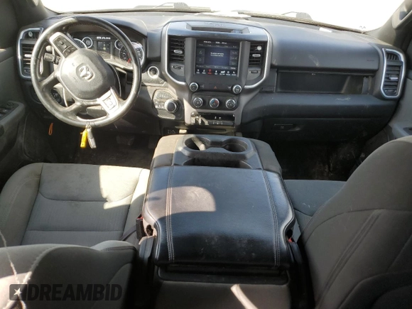2021 Ram 1500 Big Horn with VIN 1C6SRFBT3MN796610, listed as a Copart auction lot 47459625 with 67,078 mi miles and Salvage title. Bid and sale history available at DreamBid. Image 8.