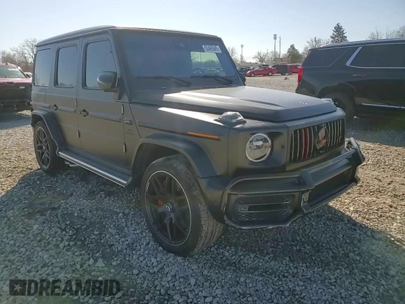 2021 Mercedes-Benz G AMG G 63 with VIN W1NYC7HJ8MX418781, listed as a Copart auction lot 50465945 with Not Provided miles and Salvage Title. Bid and sale history available at carsss.com. Image 11.