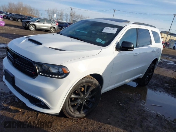 2018 Dodge Durango GT with VIN 1C4RDJDGXJC291325, listed as a IAAI auction lot 41832731 with 65,612 mi miles and . Bid and sale history available at DreamBid. Image 17.