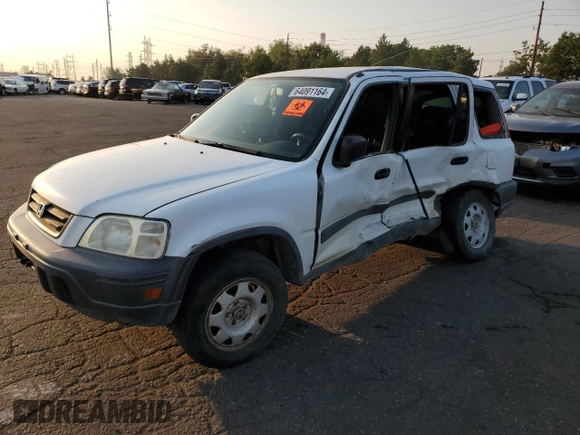 1999 Honda CR-V LX with VIN JHLRD1848XC027046, listed as a Copart auction lot 64091164 with 144,844 mi miles and Salvage Title. Bid and sale history available at carsss.com. Image 1.