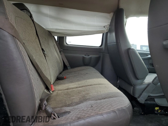 2014 Chevrolet Express Passenger LT with VIN 1GAZG1FG3E1205688, listed as a Copart auction lot 50937455 with 125,906 mi miles and Salvage title. Bid and sale history available at DreamBid. Image 11.