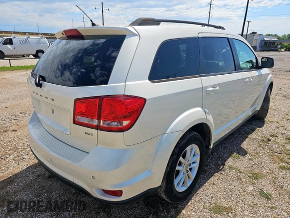 2013 Dodge Journey SXT with VIN 3C4PDCBB7DT594646, listed as a Copart auction lot 54531365 with 156,625 mi miles and Clean Title. Bid and sale history available at carsss.com. Image 4.
