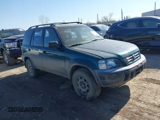 2001 Honda CR-V LX with VIN JHLRD184X1S017485, listed as a IAAI auction lot 41348765 with 193,922 mi miles. Bid and sale history available at carsss.com. Image 1.