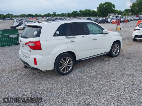 2014 Kia Sorento SX Limited with VIN 5XYKW4A79EG516529, listed as a IAAI auction lot 42787320 with 224,869 mi miles and . Bid and sale history available at DreamBid. Image 4.