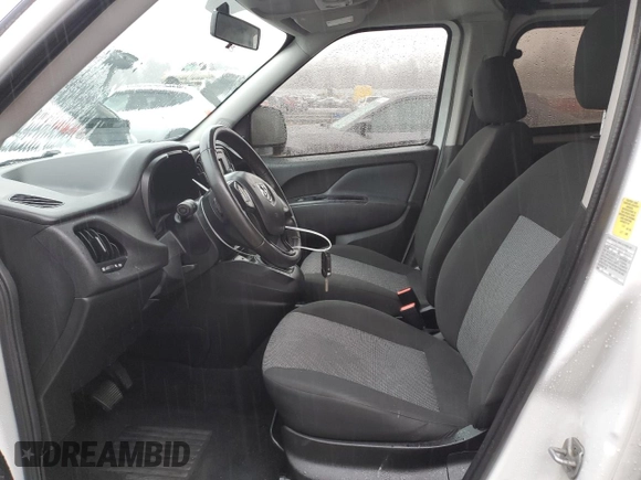 2017 Ram ProMaster City Cargo Tradesman with VIN ZFBERFABXH6D69333, listed as a Copart auction lot 39277804 with 111,126 mi miles and . Bid and sale history available at DreamBid. Image 7.