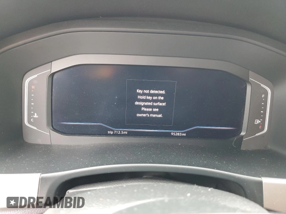 2021 Volkswagen Atlas SEL Premium with VIN 1V2TR2CA0MC532578, listed as a Copart auction lot 58321935 with 95,283 mi miles and Salvage title. Bid and sale history available at DreamBid. Image 9.