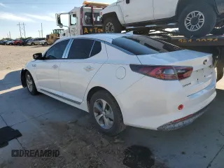 2014 Kia Optima Hybrid LX with VIN KNAGM4AD2E5065242, listed as a Copart auction lot 72187224 with Not Provided miles and Salvage Title. Bid and sale history available at carsss.com. Image 2.
