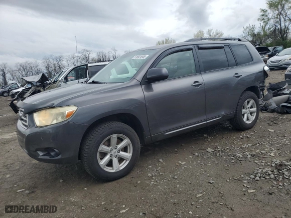 2008 Toyota Highlander with VIN JTEDS41AX82061409, listed as a Copart auction lot 51641845 with 124,027 mi miles and Salvage Title. Bid and sale history available at carsss.com. Image 1.