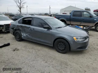 2014 Volkswagen Jetta Sedan S with VIN 3VW2K7AJ2EM239912, listed as a Copart auction lot 50552015 with 149,509 mi miles and Salvage Title. Bid and sale history available at carsss.com. Image 4.