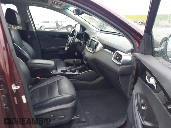 2017 Kia Sorento EX V6 with VIN 5XYPH4A50HG261420, listed as a IAAI auction lot 41933777 with 90,784 mi miles. Bid and sale history available at carsss.com. Image 5.