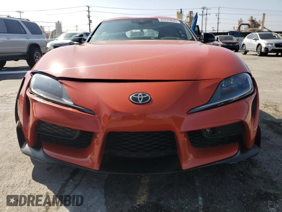 2024 Toyota Supra 3.0 with VIN WZ1DB0G09RW062378, listed as a Copart auction lot 63225635 with Not provided miles and Salvage title. Bid and sale history available at DreamBid. Image 5.
