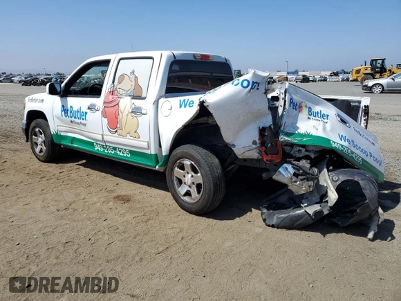 2012 GMC Canyon SLE1 with VIN 1GTD5MFE7C8107808, listed as a Copart auction lot 69272484 with 208,625 mi miles and Salvage Title. Bid and sale history available at carsss.com. Image 2.