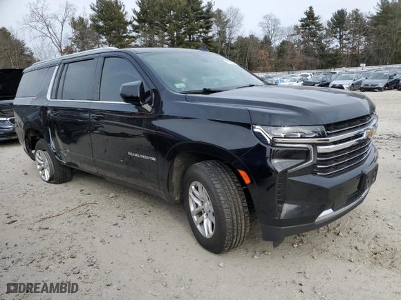 2021 Chevrolet Suburban LT with VIN 1GNSKCKD0MR449692, listed as a Copart auction lot 41702215 with 177,664 mi miles and Non Repairable. Bid and sale history available at carsss.com. Image 4.