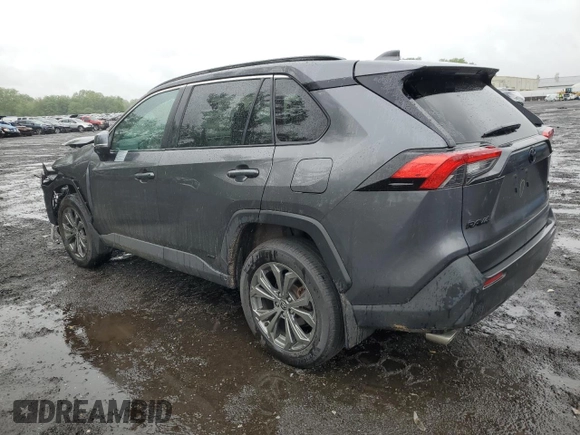 2022 Toyota RAV4 Hybrid XLE Premium with VIN 4T3B6RFV8NU073120, listed as a Copart auction lot 58131935 with 37,198 mi miles and Salvage title. Bid and sale history available at DreamBid. Image 2.