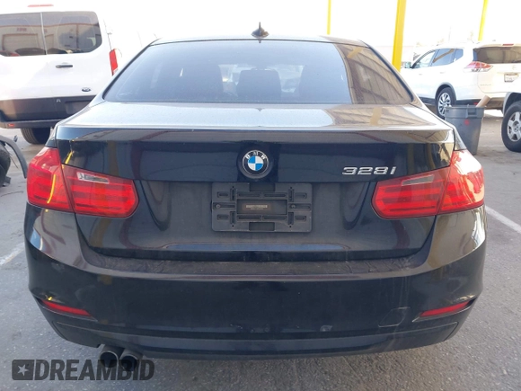 2013 BMW 3 Series 328i with VIN WBA3C1C54DF444998, listed as a IAAI auction lot 41392949 with 158,555 mi miles. Bid and sale history available at carsss.com. Image 16.