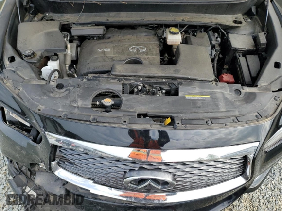 2020 Infiniti QX60 Luxe with VIN 5N1DL0MM8LC521231, listed as a Copart auction lot 52599415 with 101,375 mi miles and Salvage Title. Bid and sale history available at DreamBid. Image 14.