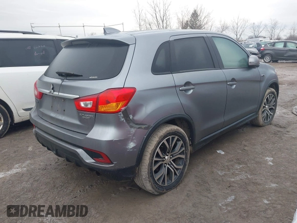 2018 Mitsubishi Outlander Sport ES 2.0 with VIN JA4AR3AU4JZ017680, listed as a IAAI auction lot 41652611 with 116,677 mi miles. Bid and sale history available at carsss.com. Image 4.