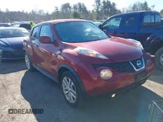 2011 Nissan Juke SL with VIN JN8AF5MVXBT022292, listed as a IAAI auction lot 41696811 with 155,325 mi miles. Bid and sale history available at carsss.com. Image 1.