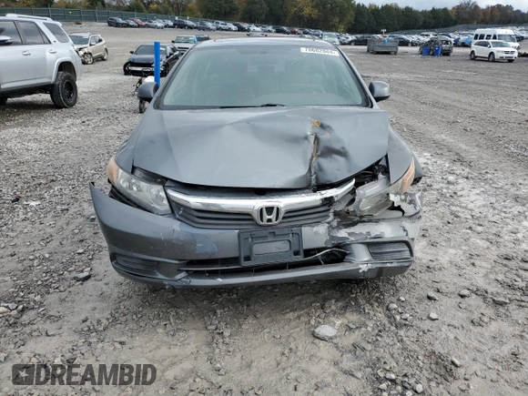 2012 Honda Civic EX with VIN JHMFB2F88CS002390, listed as a Copart auction lot 78682804 with 134,334 mi miles and Salvage Title. Bid and sale history available at DreamBid. Image 5.