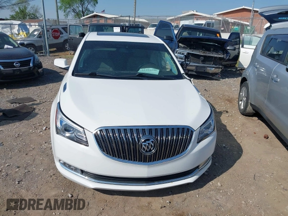 2016 Buick LaCrosse Leather with VIN 1G4GB5G33GF112574, listed as a IAAI auction lot 41995535 with 98,553 mi miles. Bid and sale history available at carsss.com. Image 12.
