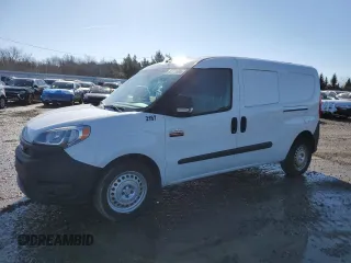 2019 Ram ProMaster City Cargo Tradesman with VIN ZFBHRFAB1K6M80127, listed as a Copart auction lot 47372695 with 134,532 mi miles and Salvage Title. Bid and sale history available at carsss.com. Image 1.
