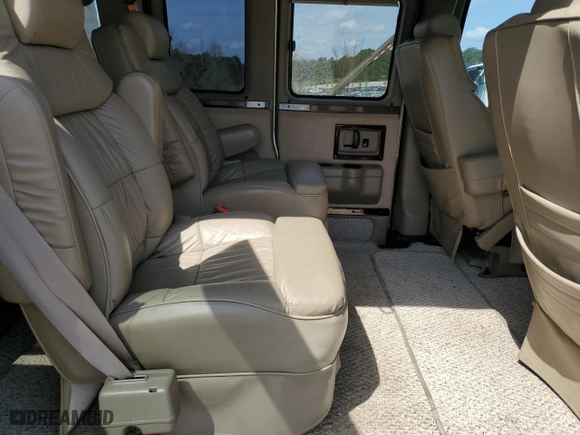 2004 Chevrolet Express Passenger with VIN 1GBFG15TX41155433, listed as a Copart auction lot 48826455 with 327,969 mi miles and Salvage Title. Bid and sale history available at carsss.com. Image 11.