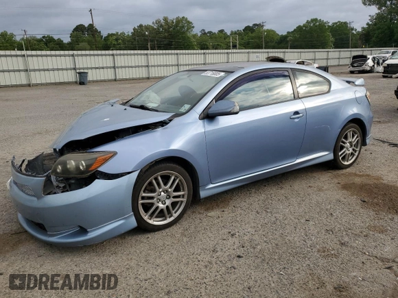 2008 Scion tC Spec with VIN JTKDE167180226016, listed as a Copart auction lot 53718005 with 117,463 mi miles and Salvage Title. Bid and sale history available at DreamBid. Image 1.