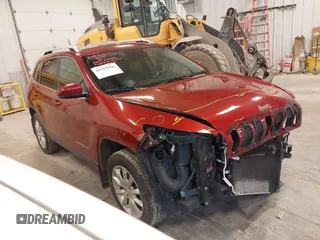 2014 Jeep Cherokee Limited with VIN 1C4PJMDS6EW189756, listed as a IAAI auction lot 41919966 with 122,172 mi miles. Bid and sale history available at carsss.com. Image 1.