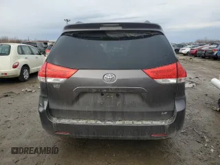2013 Toyota Sienna LE AAS with VIN 5TDKK3DC4DS335337, listed as a Copart auction lot 46580215 with 215,477 mi miles and Salvage Title. Bid and sale history available at carsss.com. Image 6.