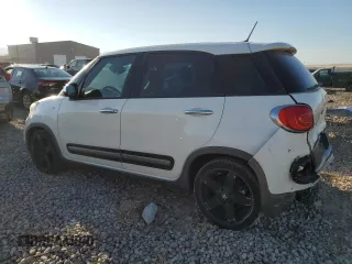 2014 FIAT 500L Trekking with VIN ZFBCFADH6EZ011642, listed as a Copart auction lot 71474774 with 104,327 mi miles and Salvage Title. Bid and sale history available at carsss.com. Image 2.