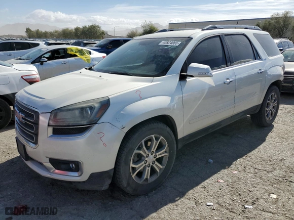 2014 GMC Acadia SLT with VIN 1GKKRSKD7EJ333084, listed as a Copart auction lot 43824065 with NaN miles and Salvage Title. Bid and sale history available at carsss.com. Image 1.
