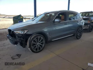 2024 BMW X3 sDrive30i z VIN 5UX43DP06R9W73842, wystawiony jako Copart lot #56697275 z przebiegiem 3 705 mil mil oraz Szkoda całkowita • Salvage title. Historia ofert i sprzedaży dostępna na DreamBid. Obrazek 1.
