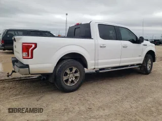 2015 Ford F-150 XL with VIN 1FTEW1CP2FKE23839, listed as a Copart auction lot 54577605 with 131,025 mi miles and Salvage title. Bid and sale history available at DreamBid. Image 3.