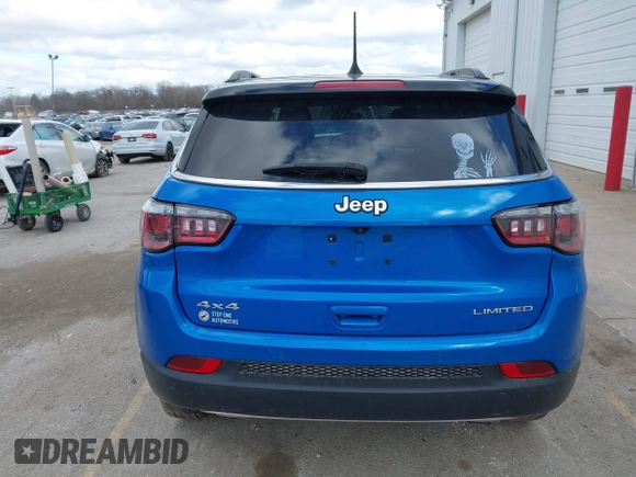 2023 Jeep Compass Limited with VIN 3C4NJDCN9PT519336, listed as a IAAI auction lot 41978460 with 35,272 mi miles and . Bid and sale history available at DreamBid. Image 16.