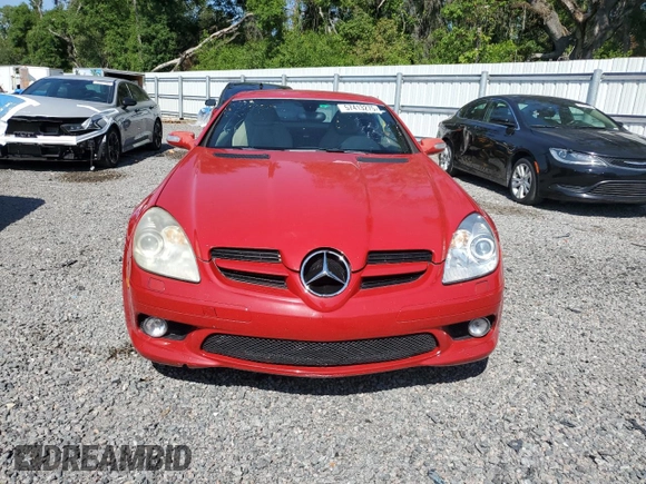 2005 Mercedes-Benz SLK 230/320 with VIN WDBWK56F35F038791, listed as a Copart auction lot 57413275 with 122,712 mi miles and Clean title. Bid and sale history available at DreamBid. Image 5.
