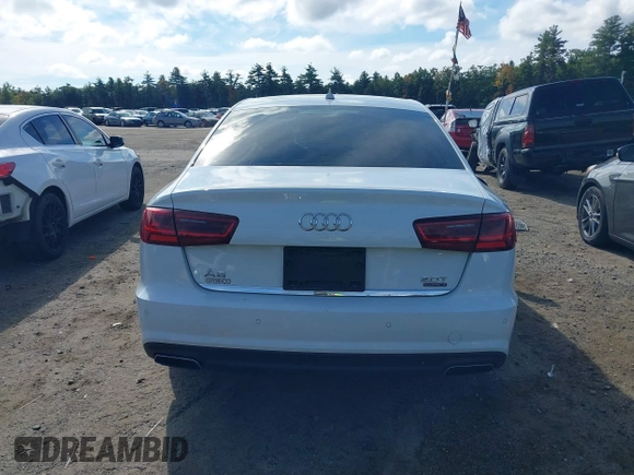 2017 Audi A6 Premium Plus with VIN WAUG8AFC6HN074016, listed as a IAAI auction lot 40417161 with 126,388 mi miles. Bid and sale history available at carsss.com. Image 17.