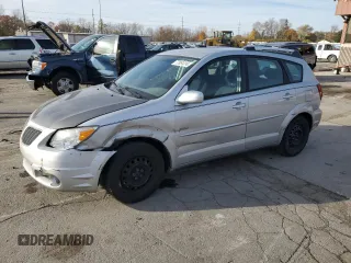 2005 Pontiac Vibe with VIN 5Y2SL63855Z407576, listed as a Copart auction lot 77861314 with 210,835 mi miles and Salvage Title. Bid and sale history available at carsss.com. Image 1.