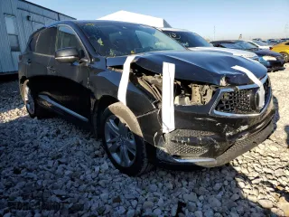 2020 Acura RDX w/Advance Pkg with VIN 5J8TC2H7XLL006572, listed as a Copart auction lot 80480514 with 166,156 mi miles and Salvage Title. Bid and sale history available at carsss.com. Image 4.
