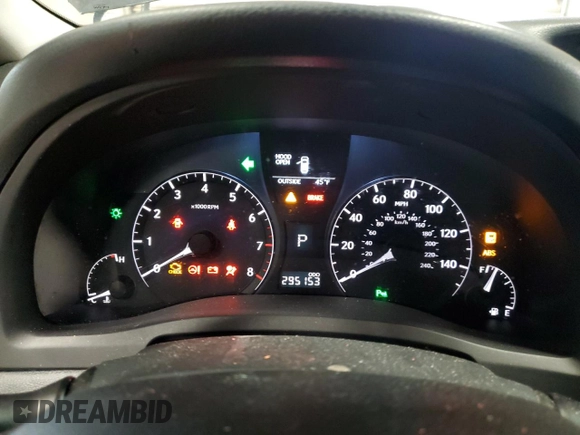 2010 Lexus RX 350 with VIN 2T2BK1BA7AC005651, listed as a Copart auction lot 49313855 with 295,153 mi miles and Non Repairable. Bid and sale history available at DreamBid. Image 9.