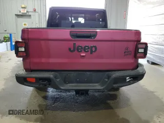 2024 Jeep Gladiator Sport S with VIN 1C6HJTAG9RL126938, listed as a Copart auction lot 54168665 with 6,975 mi miles and Salvage title. Bid and sale history available at DreamBid. Image 6.