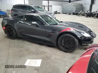 2017 Chevrolet Corvette Grand Sport 1LT with VIN 1G1YV2D71H5105645, listed as a Copart auction lot 46124703 with 33,350 mi miles. Bid and sale history available at carsss.com. Image 4.