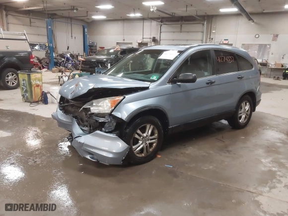 2010 Honda CR-V EX with VIN 5J6RE4H55AL070202, listed as a IAAI auction lot 41274337 with 219,063 mi miles. Bid and sale history available at carsss.com. Image 2.