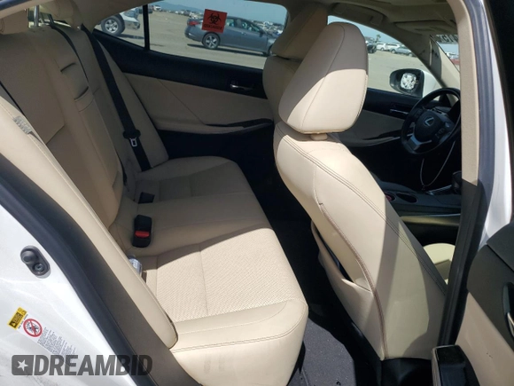2016 Lexus IS 200t with VIN JTHBA1D25G5032218, listed as a Copart auction lot 52015415 with Not Provided miles and Salvage Title. Bid and sale history available at DreamBid. Image 10.